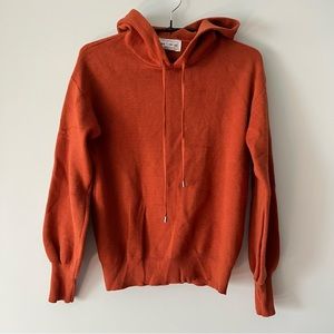 For the Republic Burnt Orange Hoodie Pullover